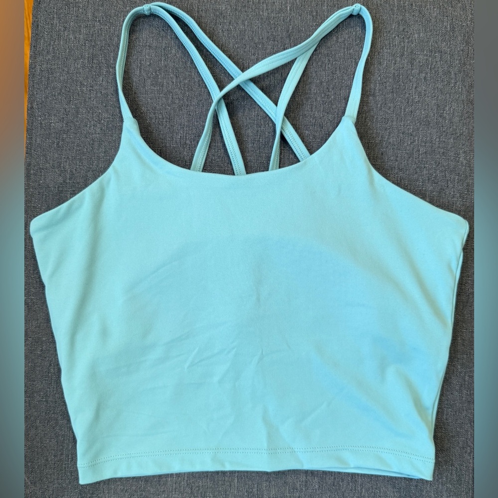 Blogilates by Target | Crop Top with Built-In Shelf Bra | Size S
